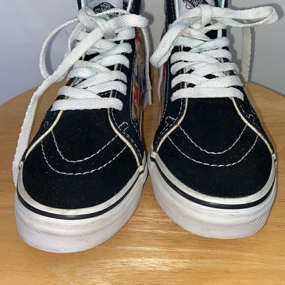 Van's Disney Princess’s Shoes Lace Up Sneakers Rare NWOB Size 6 - Picture 4 of 10